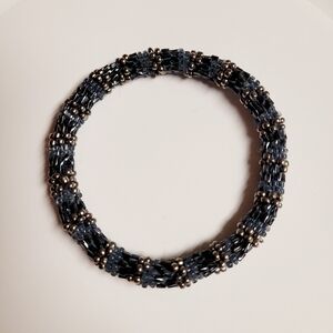Nepal, Aid Through Trade, Sashka & Co. Roll On Beaded Bracelet